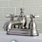 Kingston Brass KS7008BEX 4" Centerset Bathroom Faucet, Brushed Nickel KS7008BEX - alternate 3
